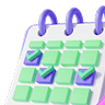 Attendance & Progress operation module illustration